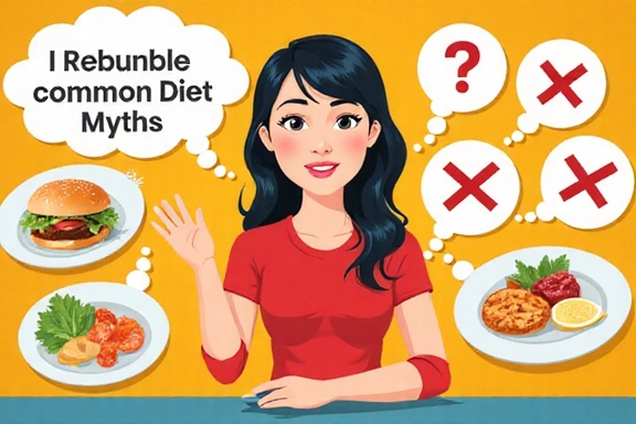 Obalamy mity na temat diet odchudzających